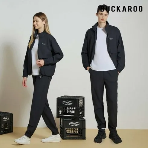 연예인들도 추천하는 BUCKAROO 24SS 남녀공용 우븐 셋업 3종 리뷰